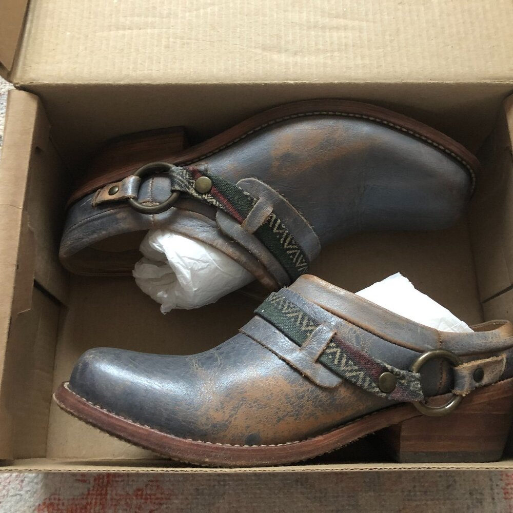 Triad Bed Stu leather mules clogs sleep on
